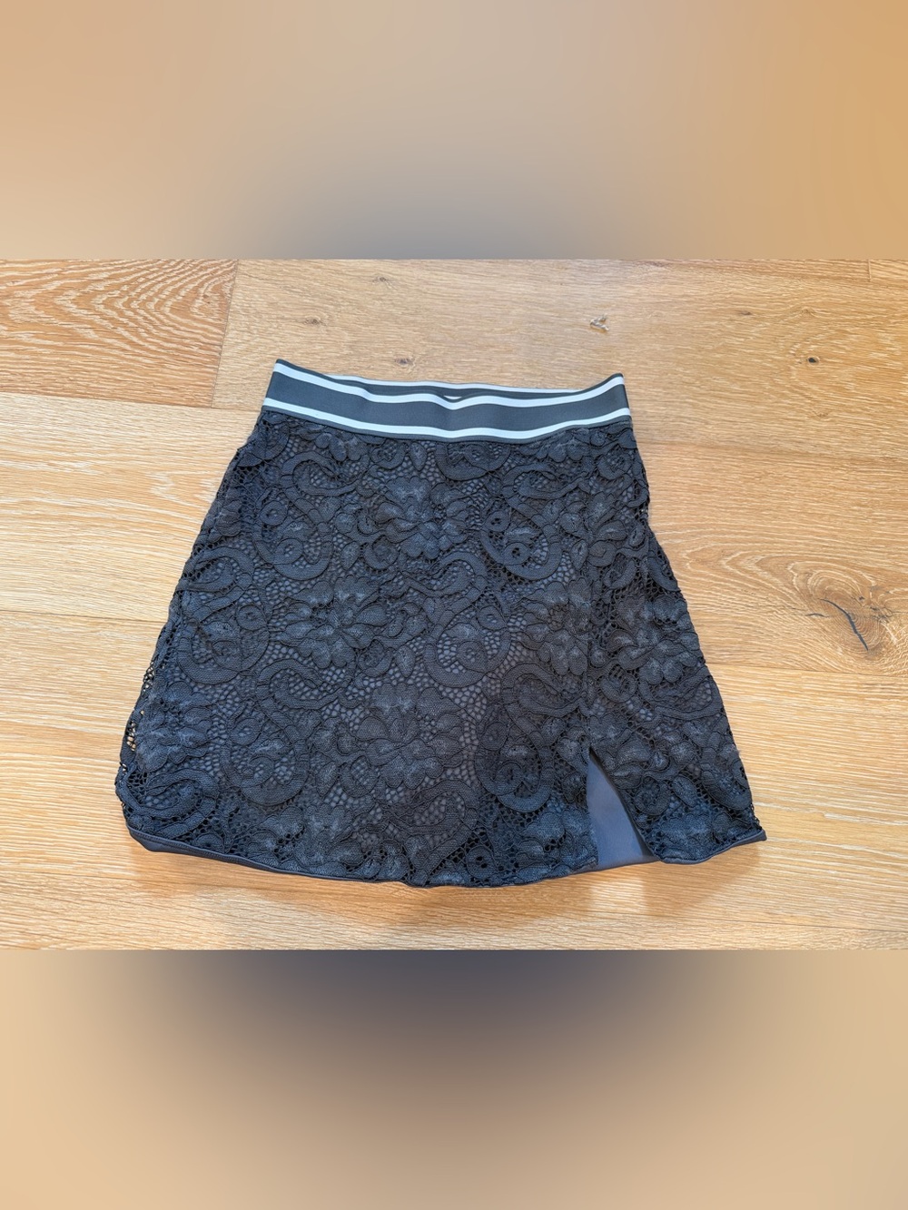 Greyson • Grey Lace Skort